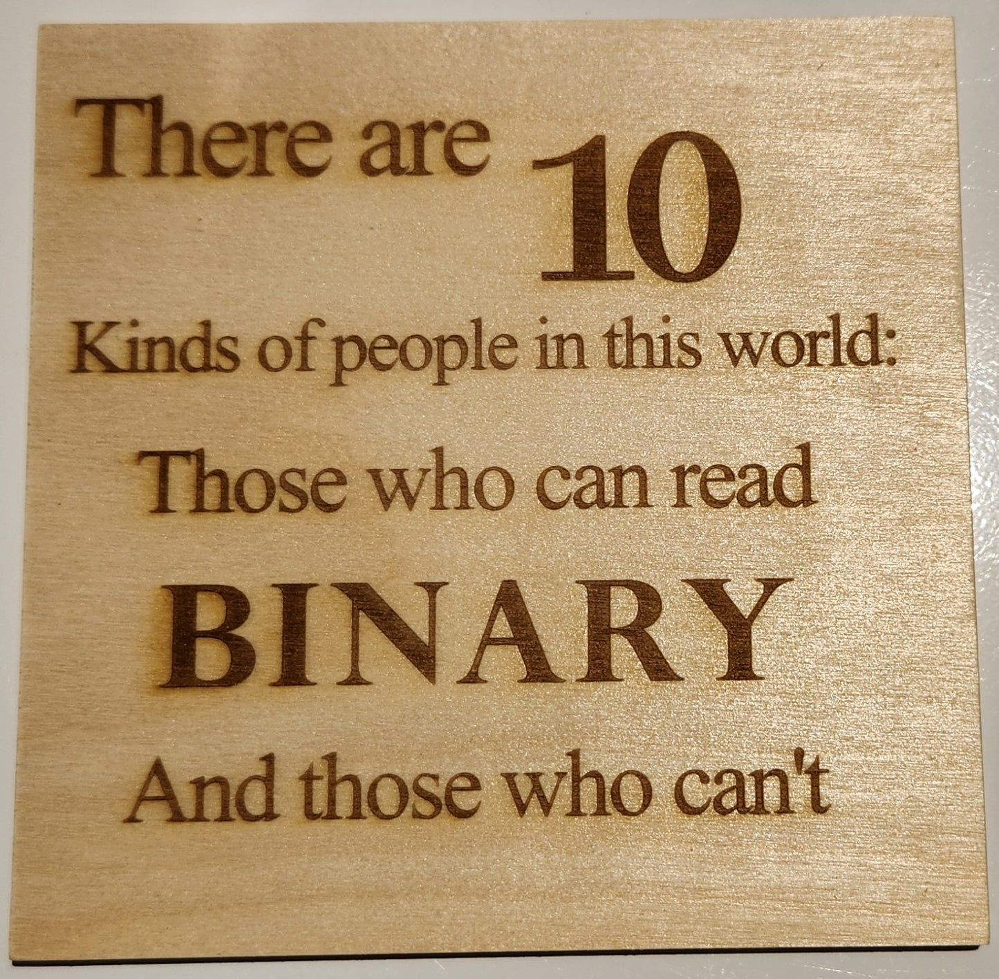 It's a Binary Thing
