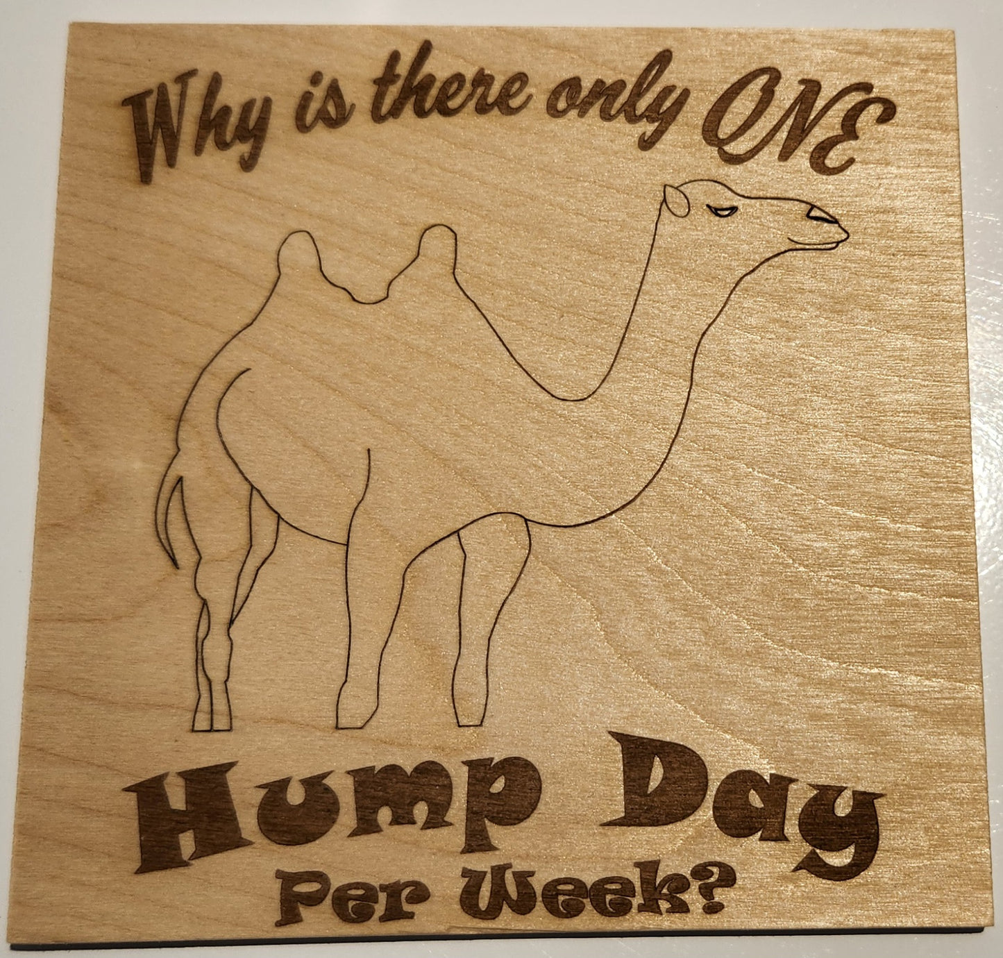 Only One Hump Day?