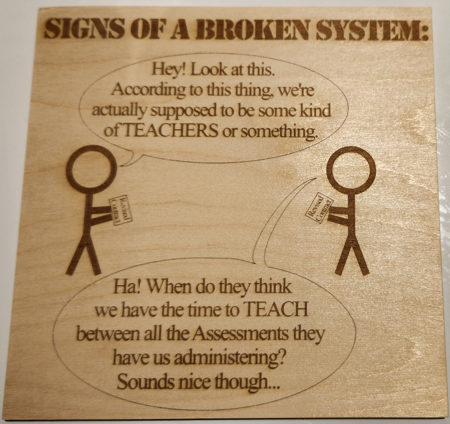 Broken System Signs