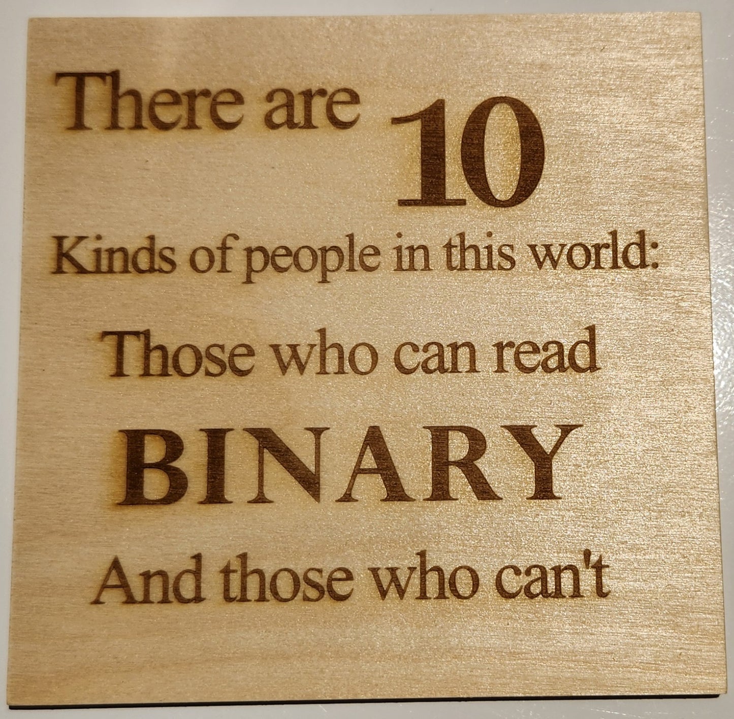 It's a Binary Thing