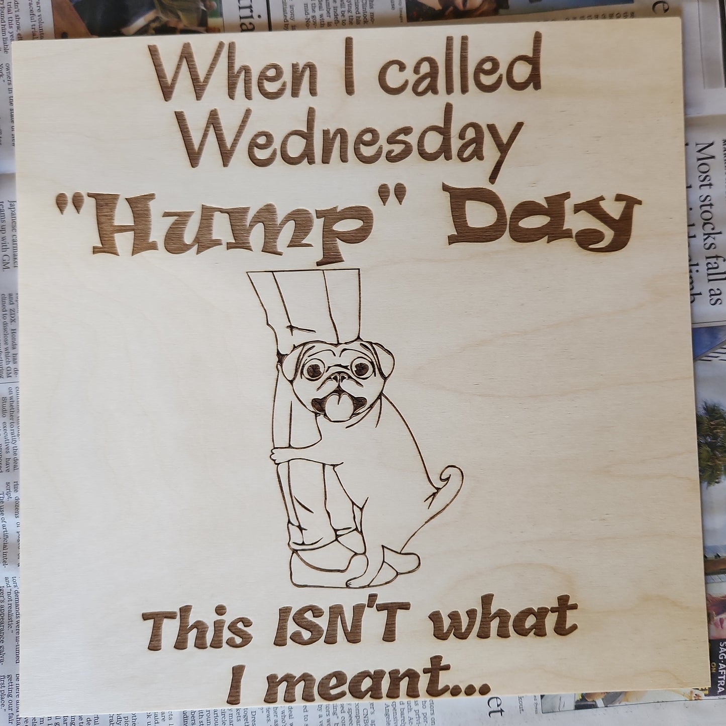 Wednesdays are Hump Day